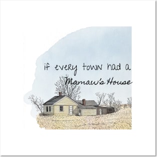 if every town had a Mamaw's House Morgan Wallen Thomas Rhett Posters and Art